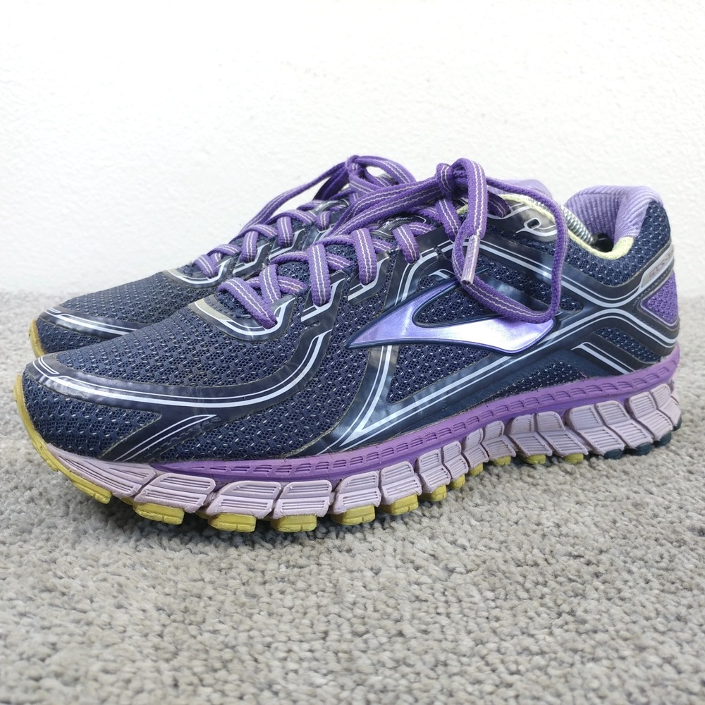 Brooks Adrenaline GTS 16 Womens Size 8.5 Running Shoes Purple 120203-1B-506